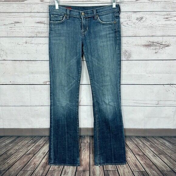 Citizens Of Humanity COH Jeans Womens 29 Blue Kelly Low Waist Bootcut - Picture 1 of 15